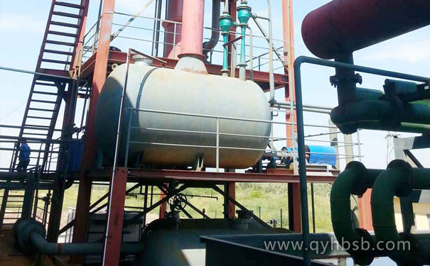 伊朗客户废机油蒸馏设备